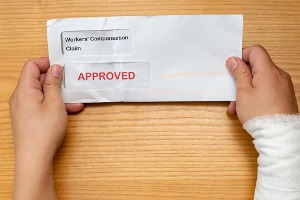 A letter for an approved claim for Workers' Comp in Peoria IL